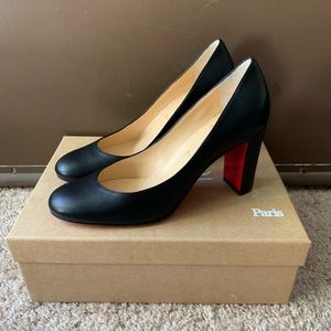 Christian Louboutin Gena Leather Pumps
